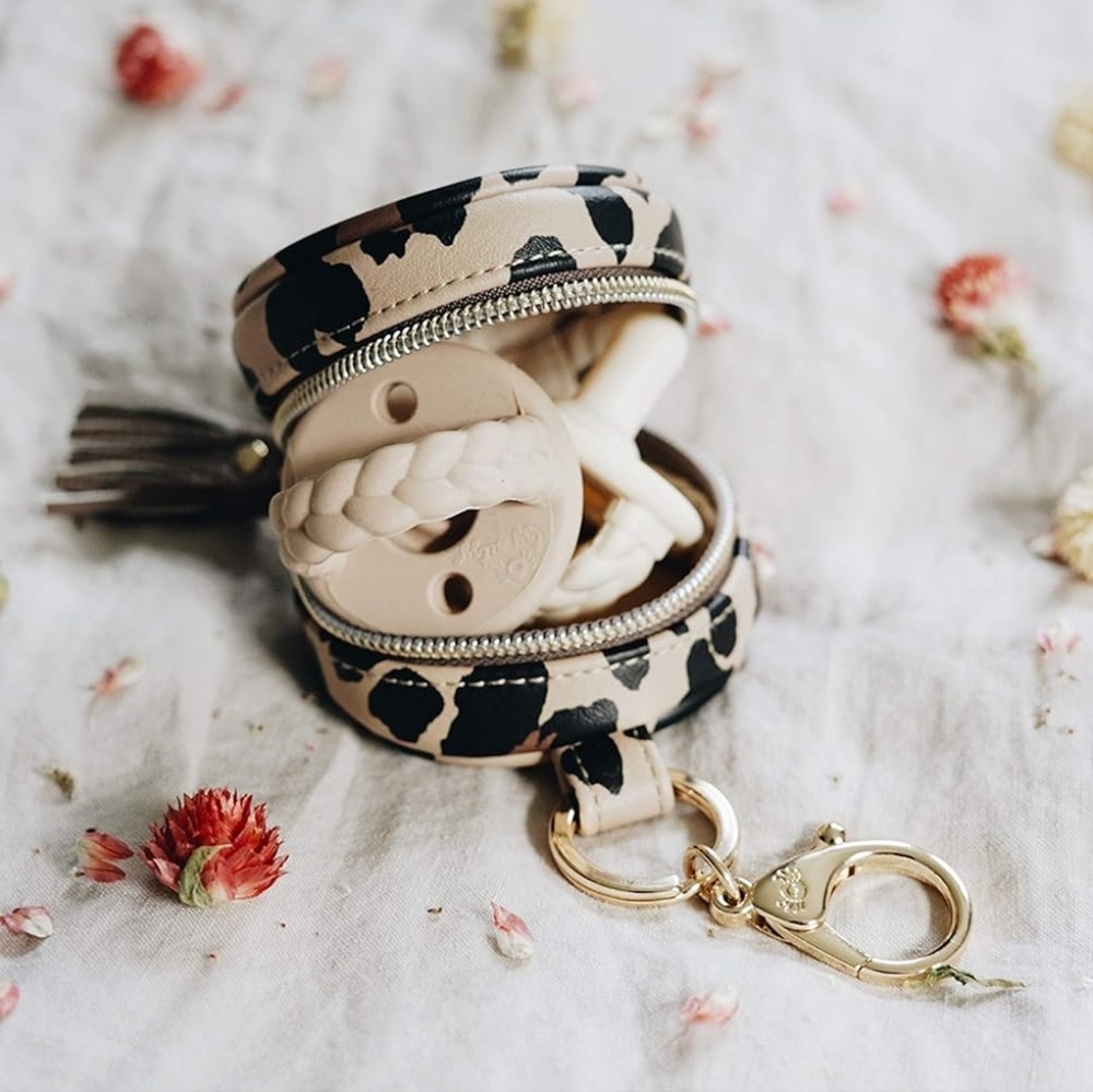 Itzy Ritzy Leopard Pacifier Holder